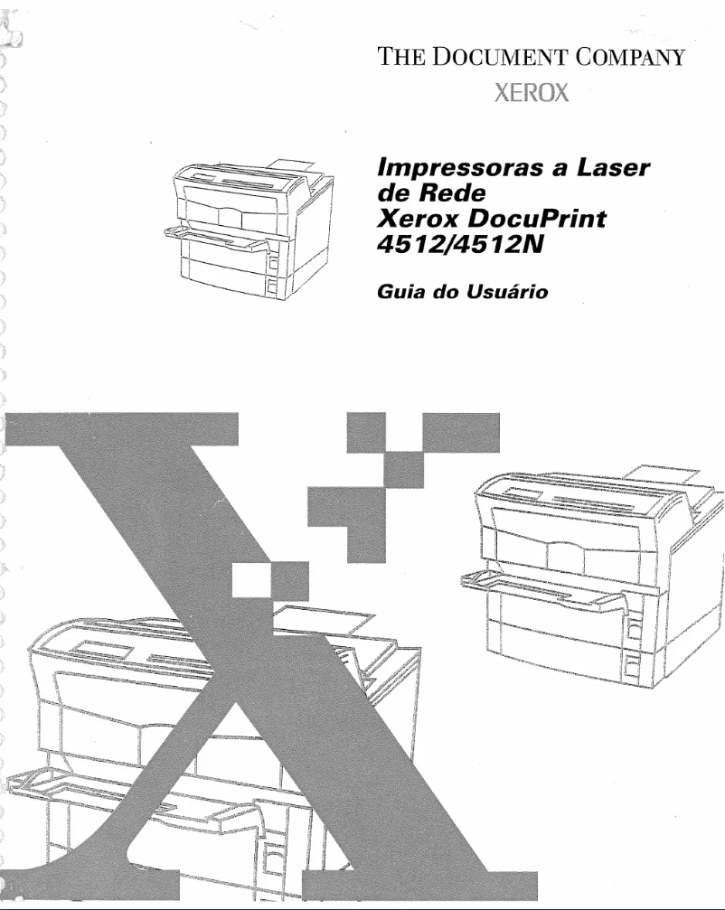 Page n°1 - Manuel utilisateur Xerox DocuPrint 4512