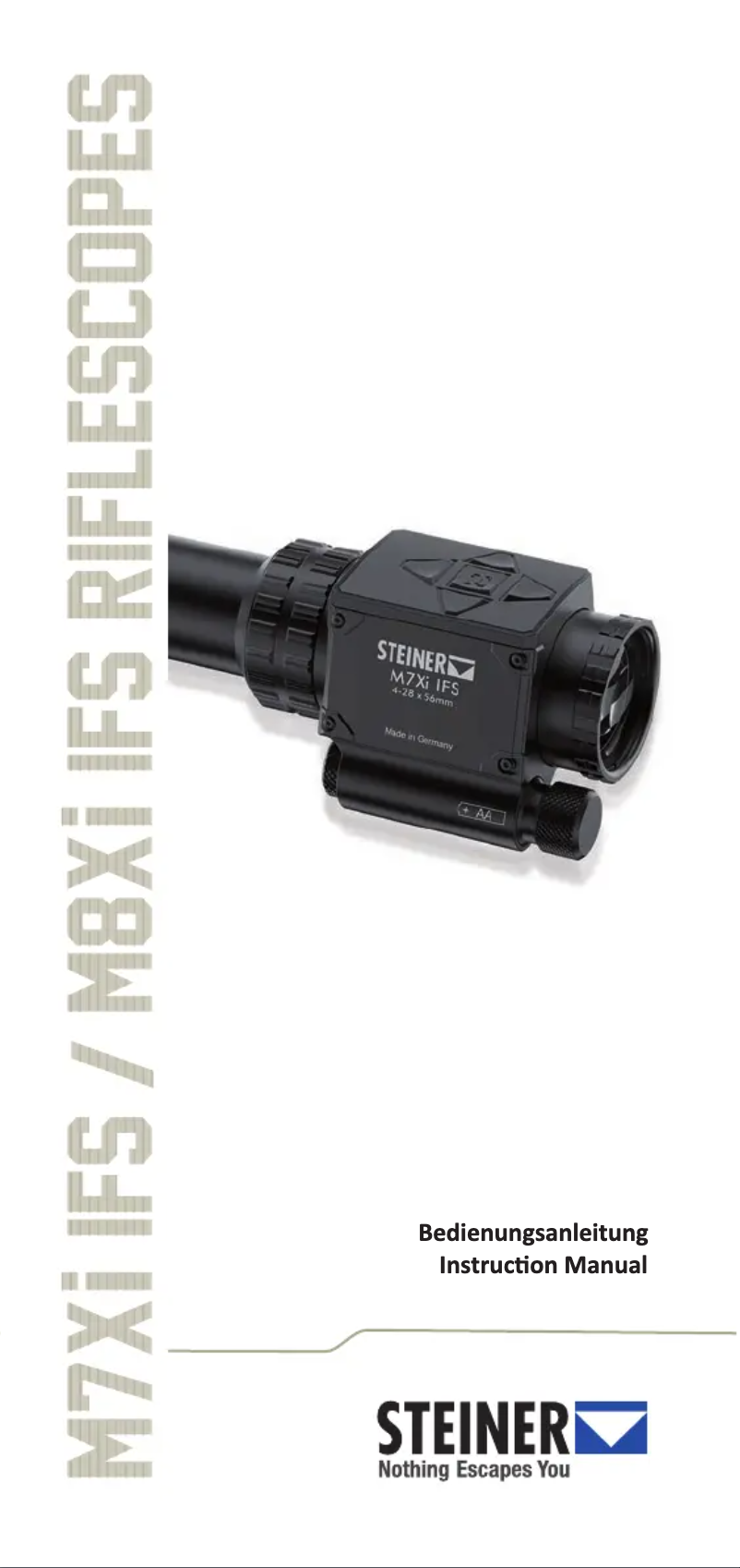 Page n°1 - Manuel utilisateur Steiner M8Xi IFS 1-8x24