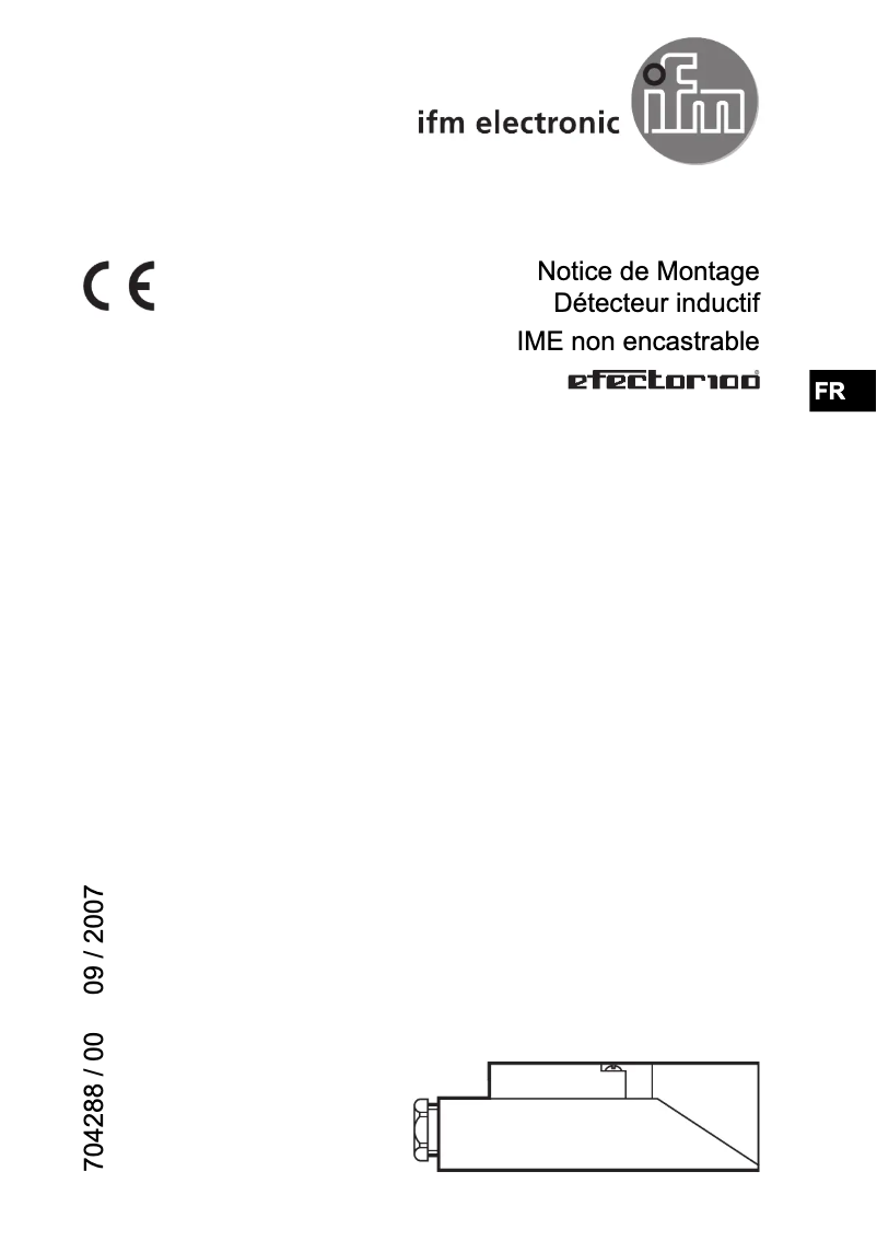 Page n°1 - Manuel utilisateur IFM E10117
