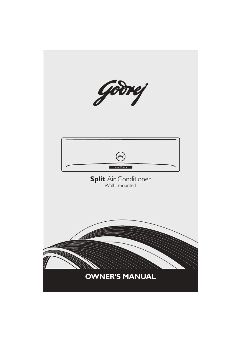 Page n°1 - Manuel utilisateur Godrej GIC 12LTC4- WTA