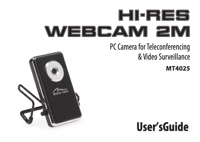 Image de la première page du manuel de l'appareil MT4025