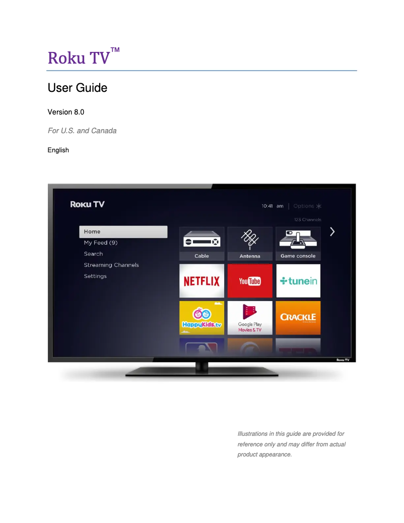 Page 1 de la notice Manuel utilisateur Hisense 65R7E