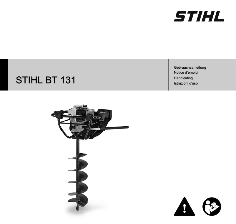 Page 1 de la notice Manuel utilisateur Stihl BT 131
