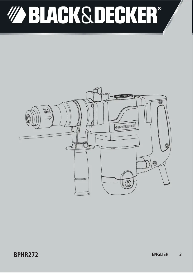 Página 1 del manual Manual de usuario Black & Decker BPHR272K