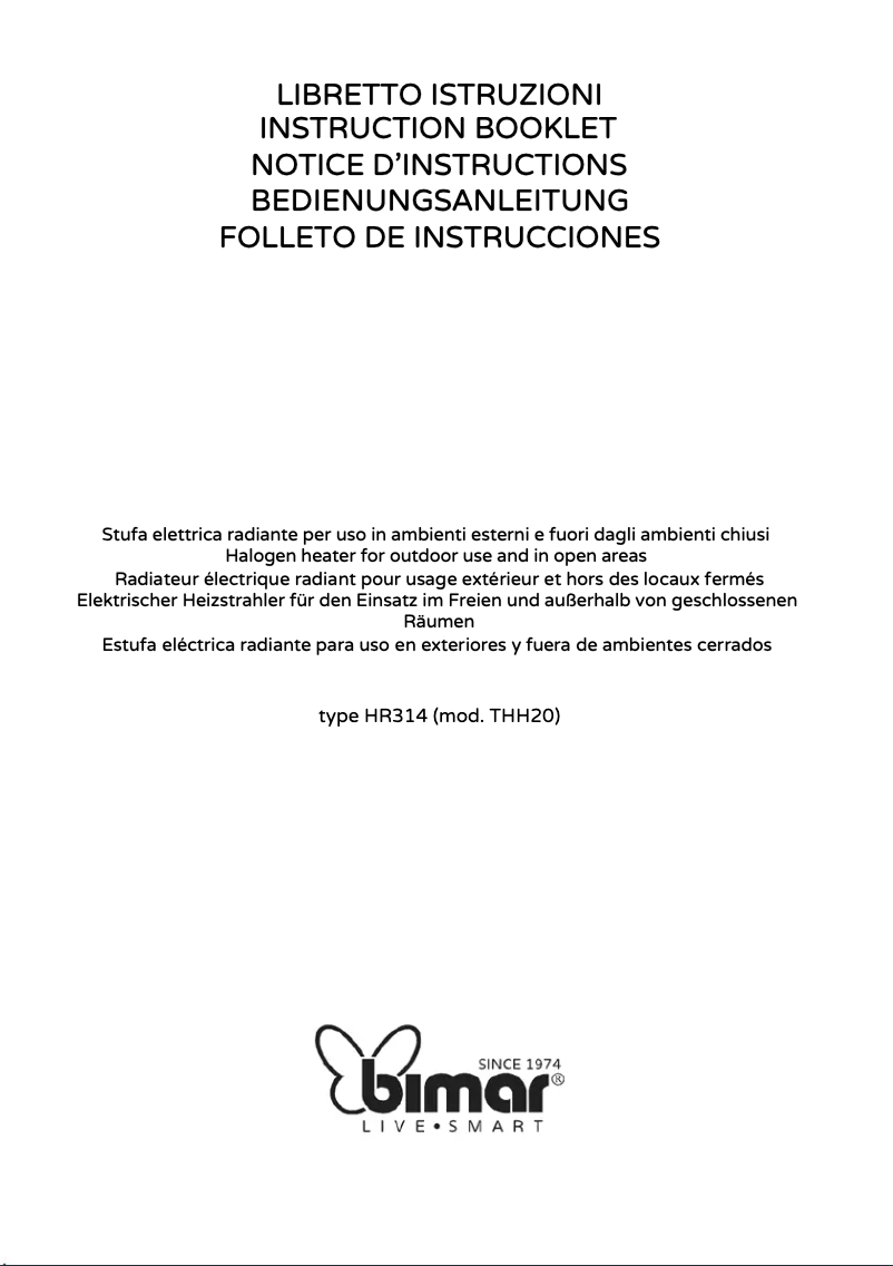 Image de la première page du manuel de l'appareil HR314