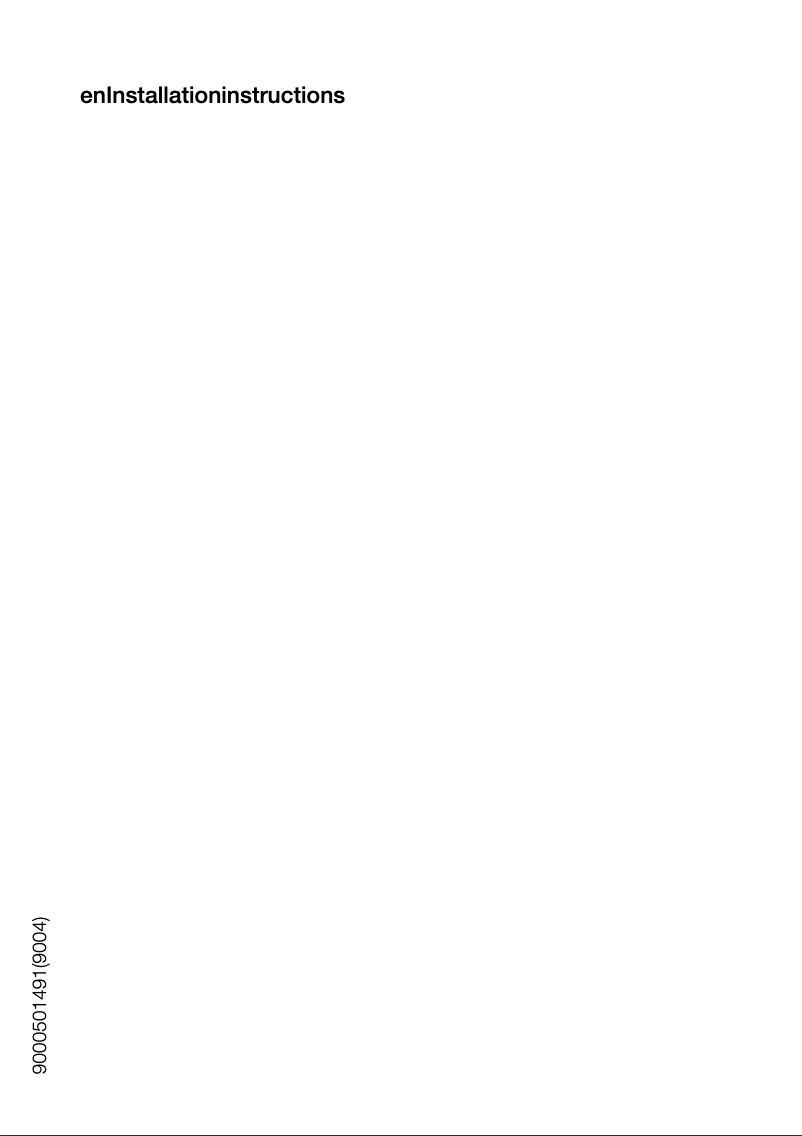 Page n°1 - Guide d'installation Bosch KDN36a43