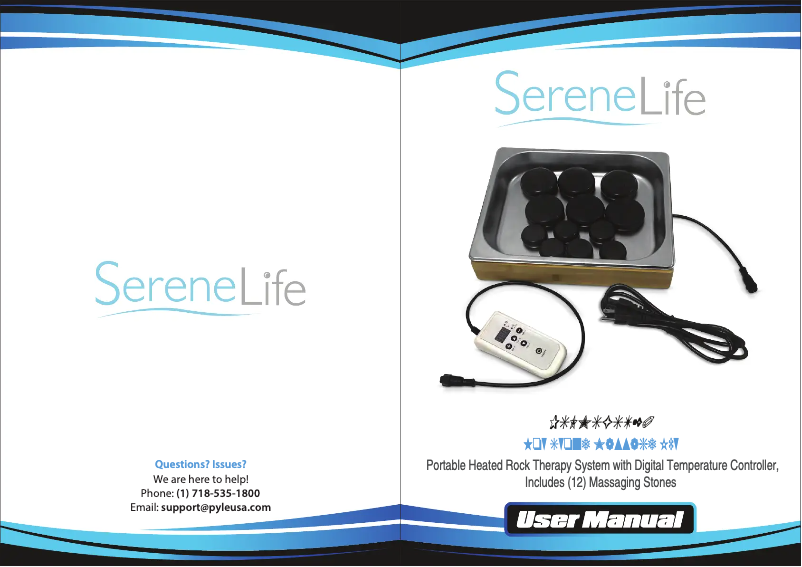 Page 1 de la notice Manuel utilisateur SereneLife PSLMSGST20
