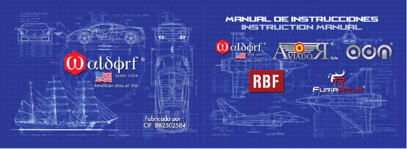 Image de la première page du manuel de l'appareil AV-1026 Dragon Rapide