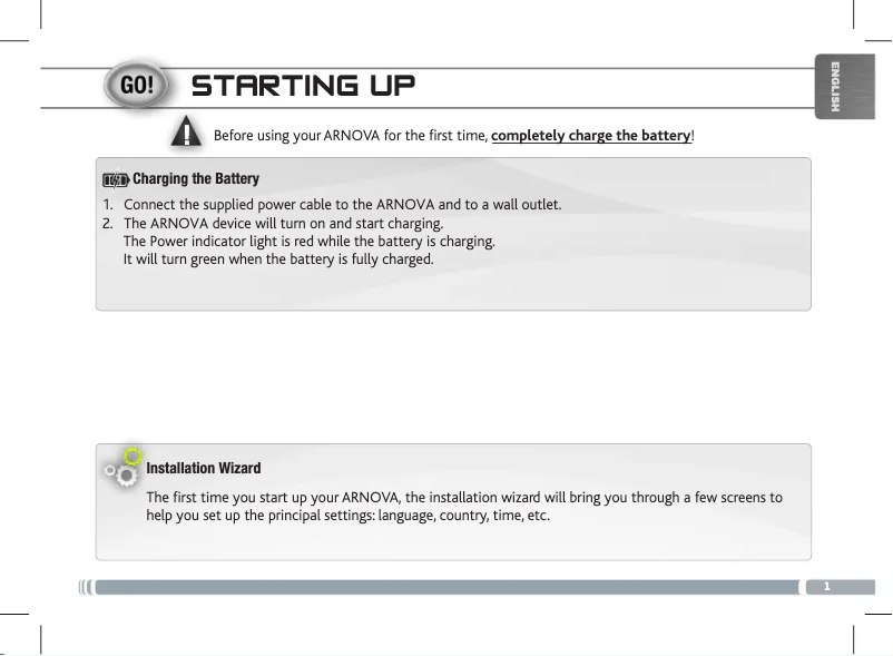 Image de la première page du manuel de l'appareil 8 G3