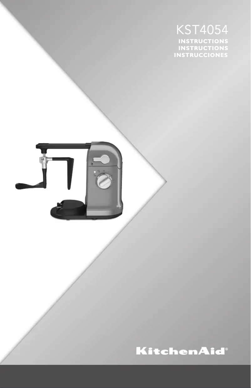 Image de la première page du manuel de l'appareil KST4054