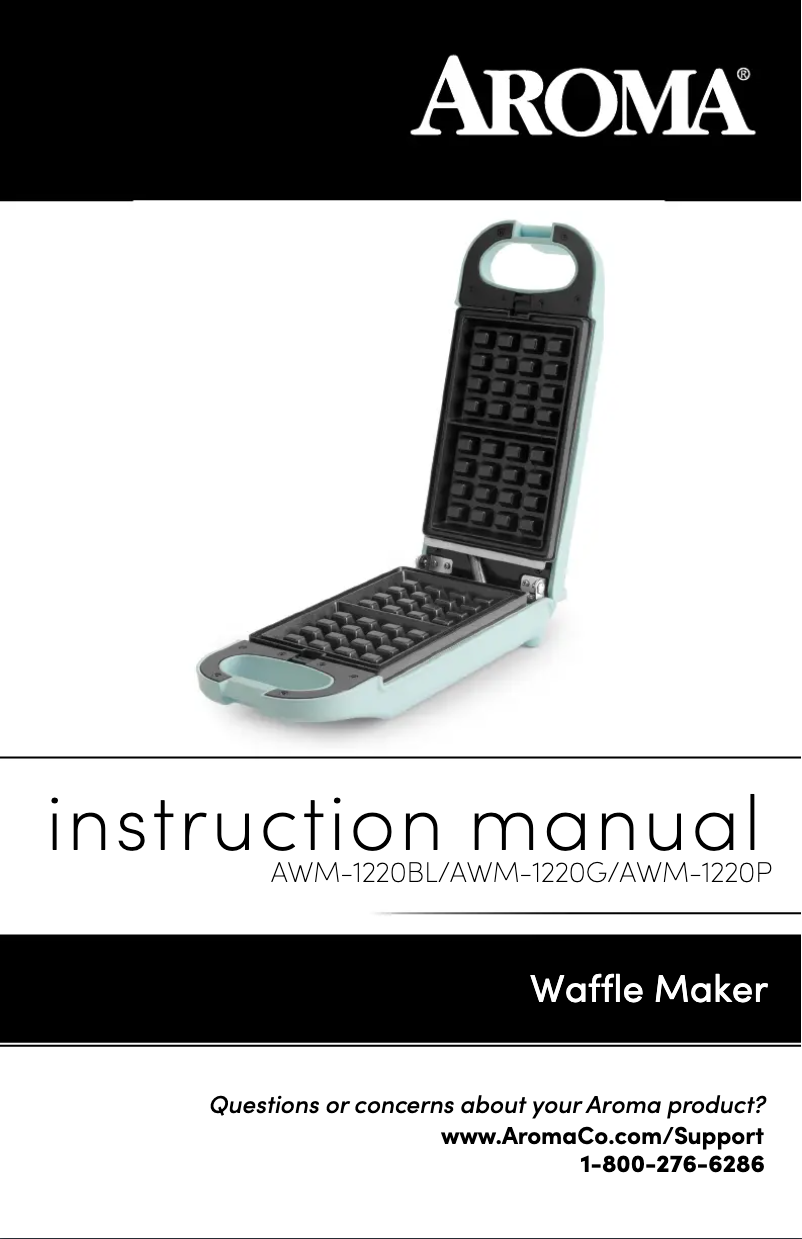 Imagen de la primera página del manual del dispositivo AWM-1220P