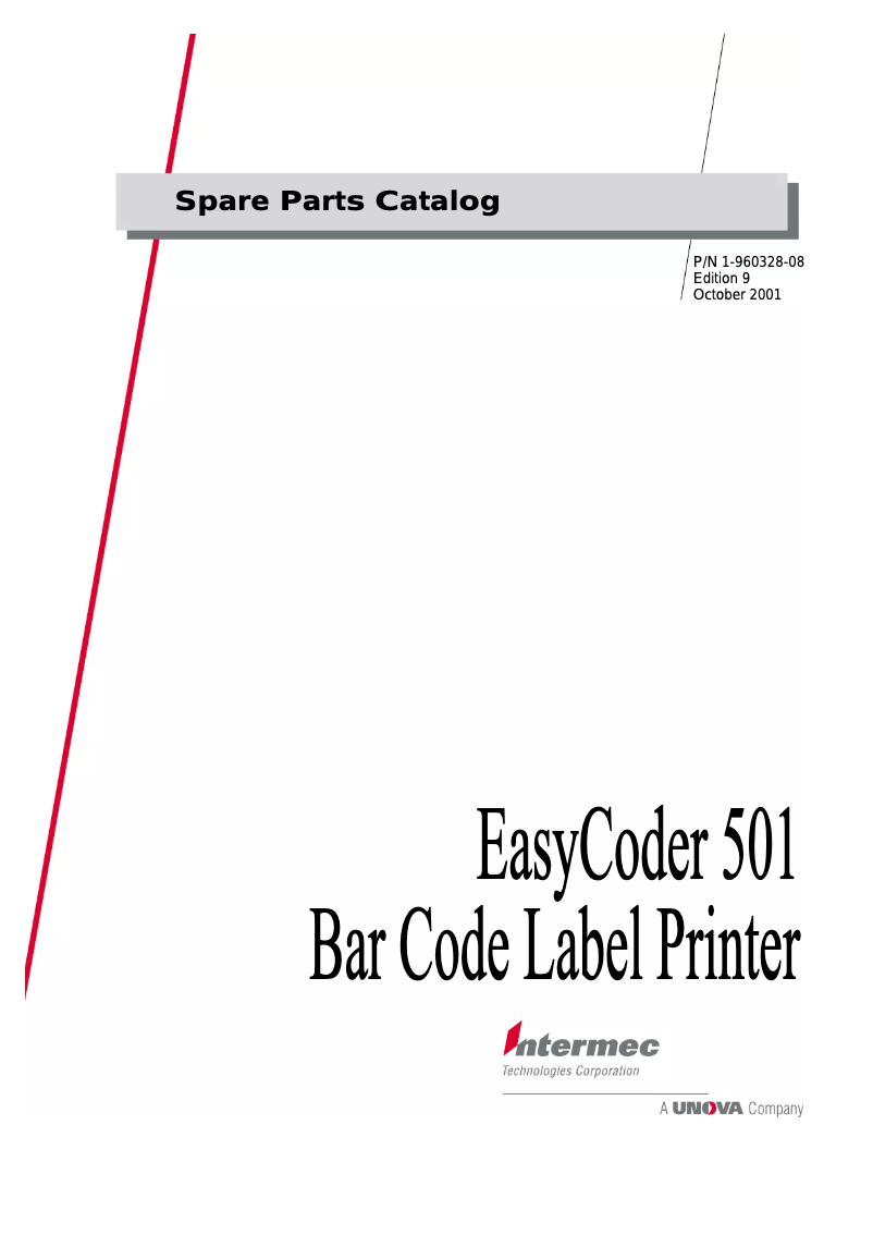 Page 1 de la notice Manuel utilisateur Intermec Thermal Printhead
