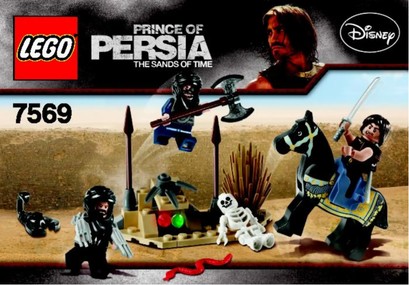Image de la première page du manuel de l'appareil Prince Of Persia 7569