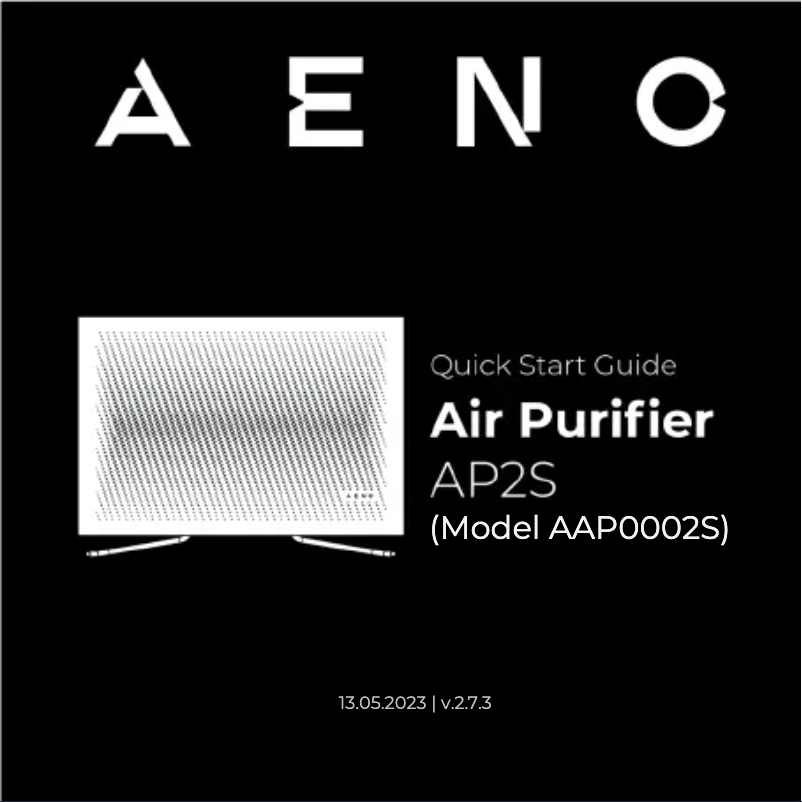 Page 1 de la notice Guide de démarrage rapide AENO AP2S
