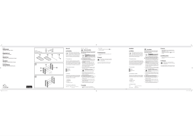 Page 1 de la notice Manuel utilisateur Ordex IAN 75802