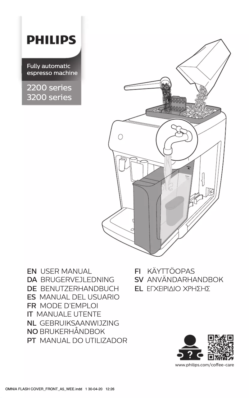 Page n°1 - Manuel utilisateur Philips 3200 series EP3546