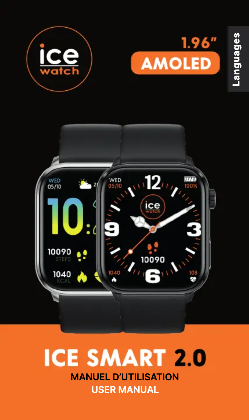 Page 1 de la notice Manuel utilisateur ICE Watch Smart Two 1.70