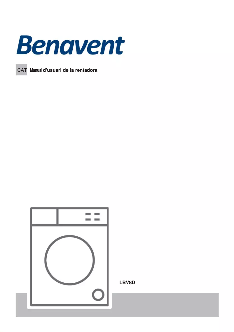 Page 1 de la notice Manuel utilisateur Benavent LBV8D