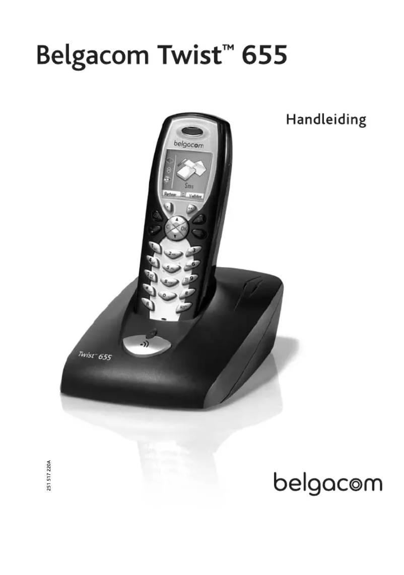 Página 1 del manual Manual de usuario Belgacom Twist 655