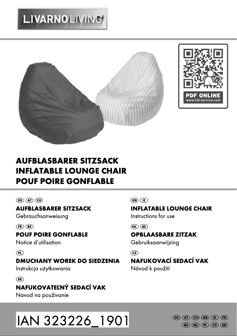 Page n°1 - Manuel utilisateur Livarno Lux IAN 323226