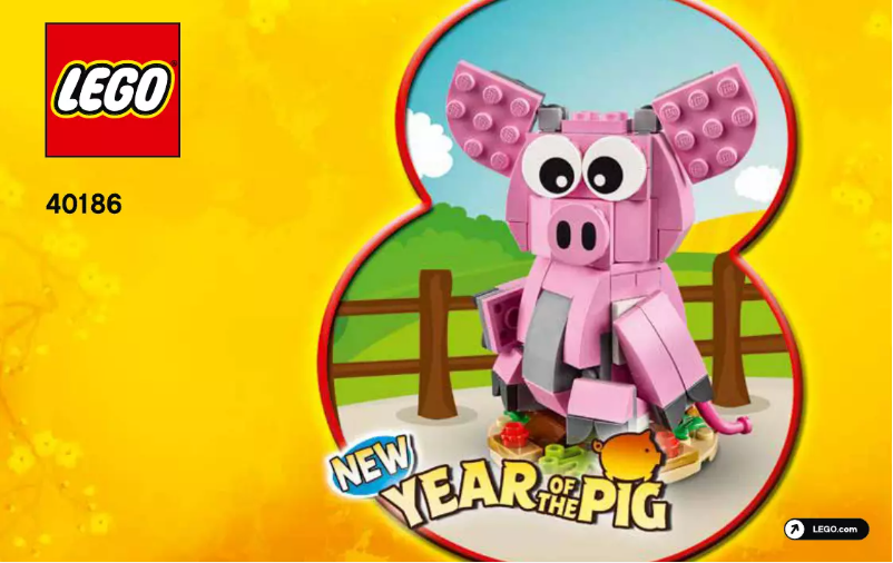 Page n°1 - Manuel utilisateur Lego Seasonal 40186