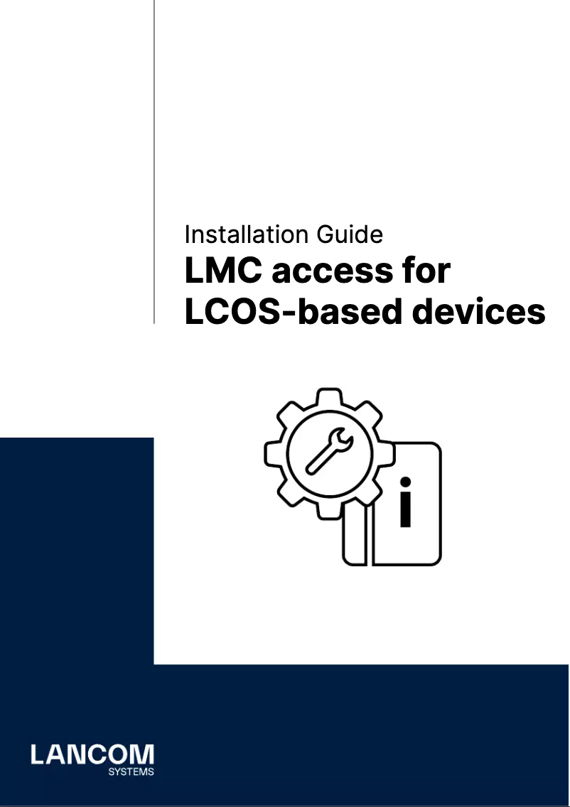 Page 1 de la notice Guide d'installation Lancom IAP-822