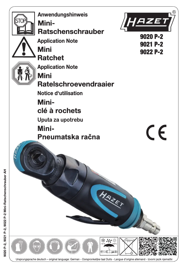 Page 1 de la notice Manuel utilisateur Hazet 9020 P-2