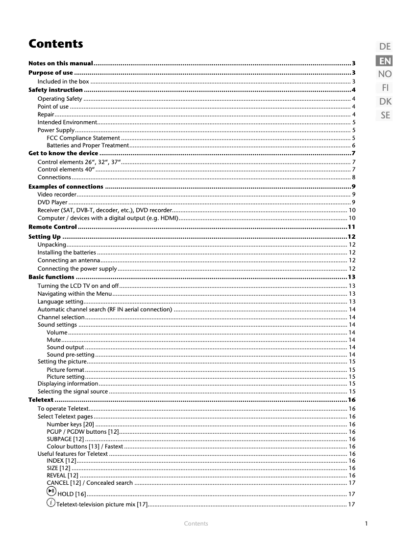 Image de la première page du manuel de l'appareil MD30036