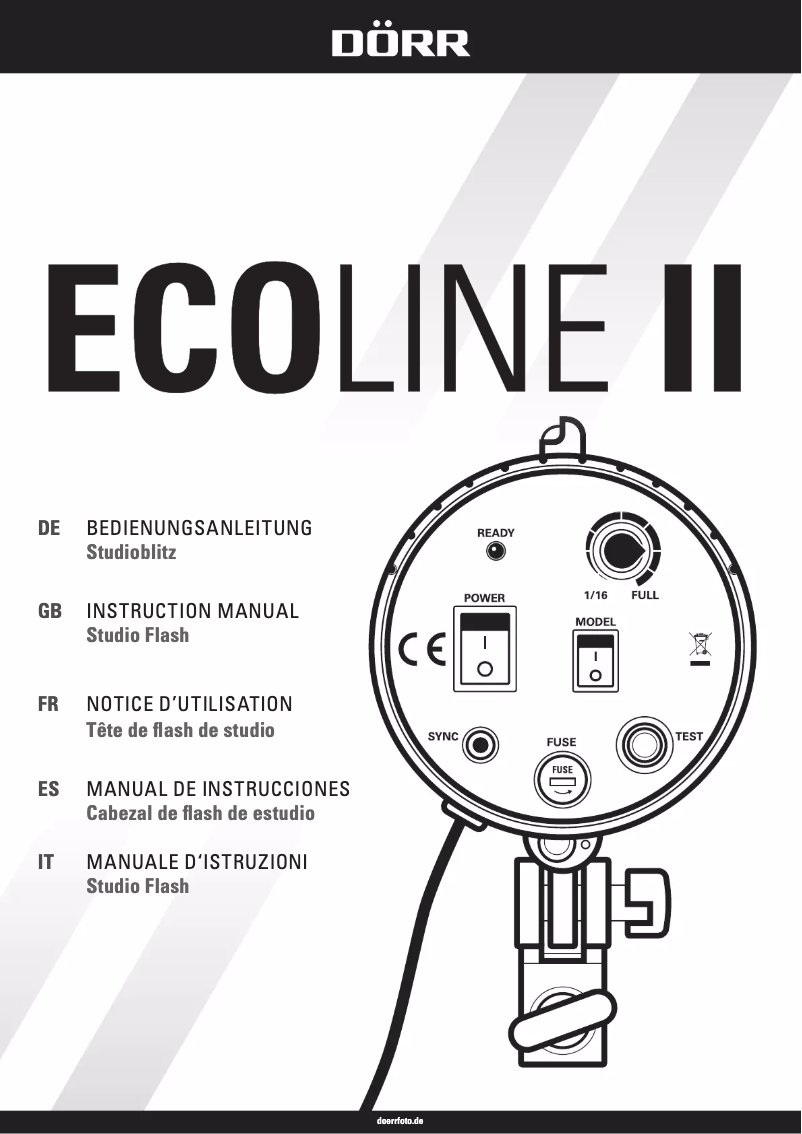 Page n°1 - Manuel utilisateur Dörr EcoLine II 150WS