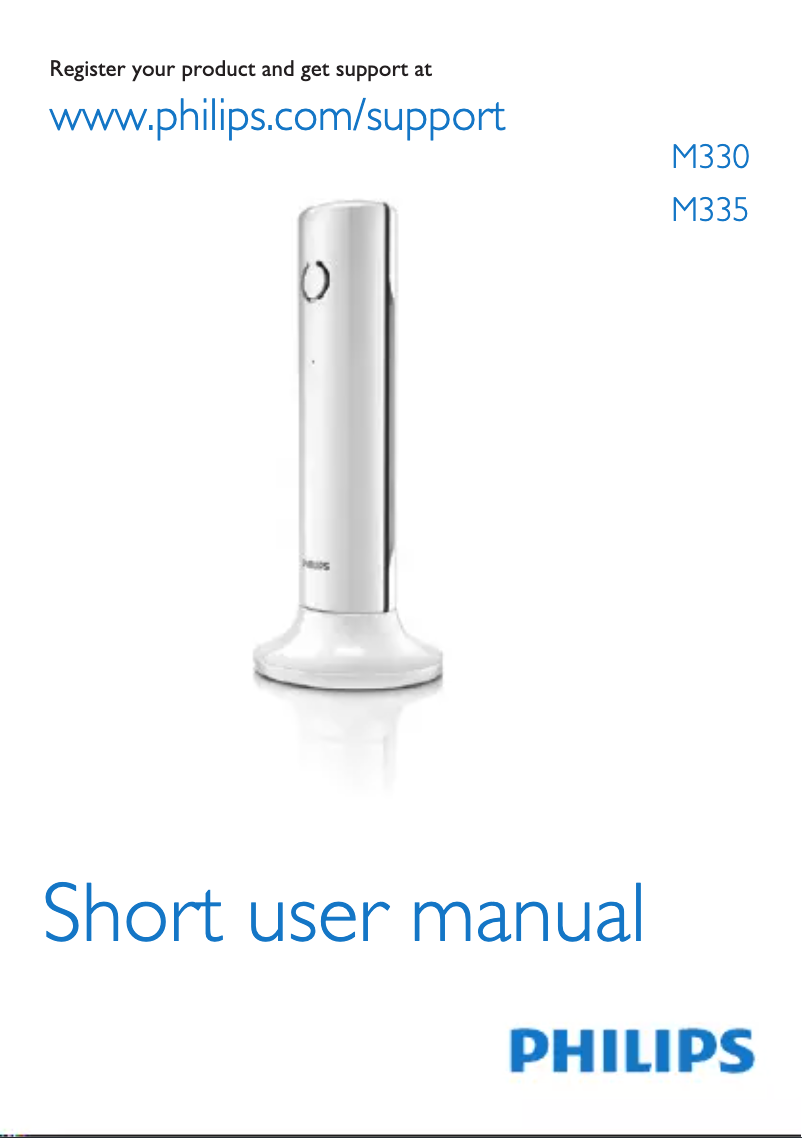Página 1 del manual Manual de usuario Philips M3351W