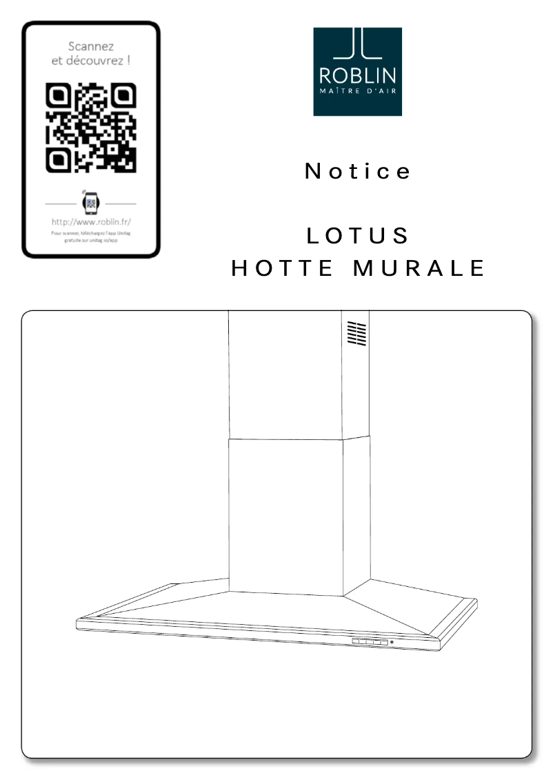 Page n°1 - Manuel utilisateur Roblin Lotus