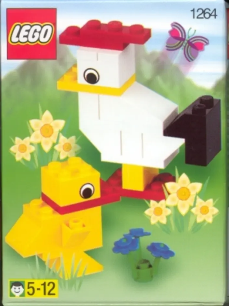 Page 1 de la notice Manuel utilisateur Lego HEN WITH CHICKEN