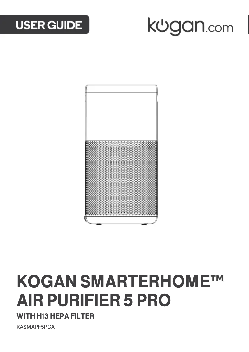 Page n°1 - Manuel utilisateur Kogan KASMAPF5PCA