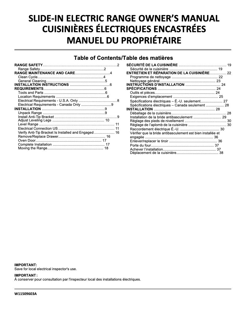 Image de la première page du manuel de l'appareil KSEB900ESS