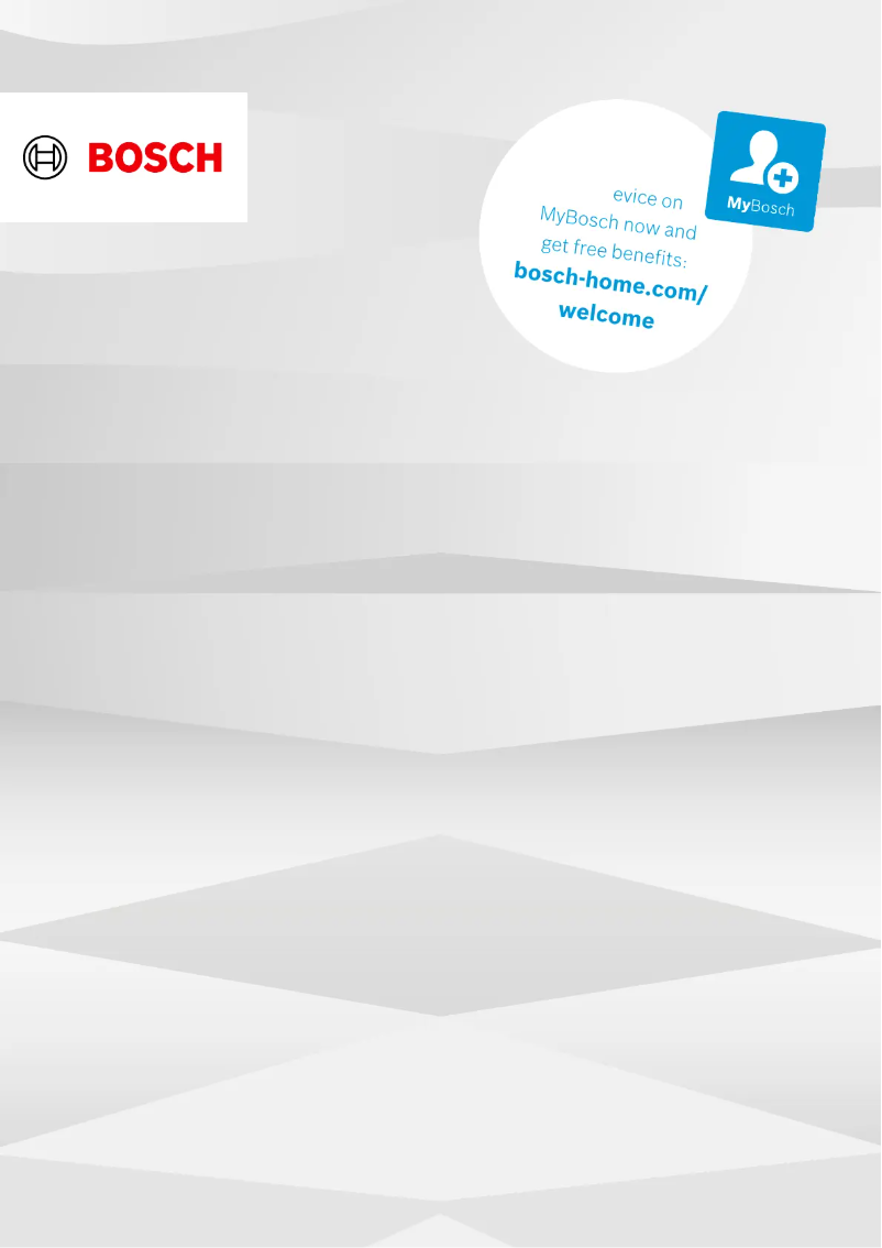 Page 1 de la notice Mode d'emploi Bosch HSG7364B1