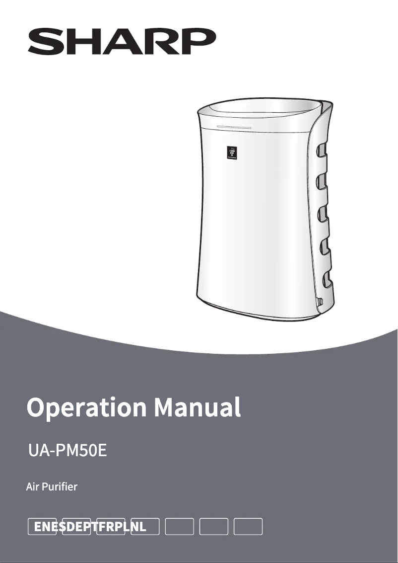 Page n°1 - Manuel utilisateur Sharp UA-PM50E