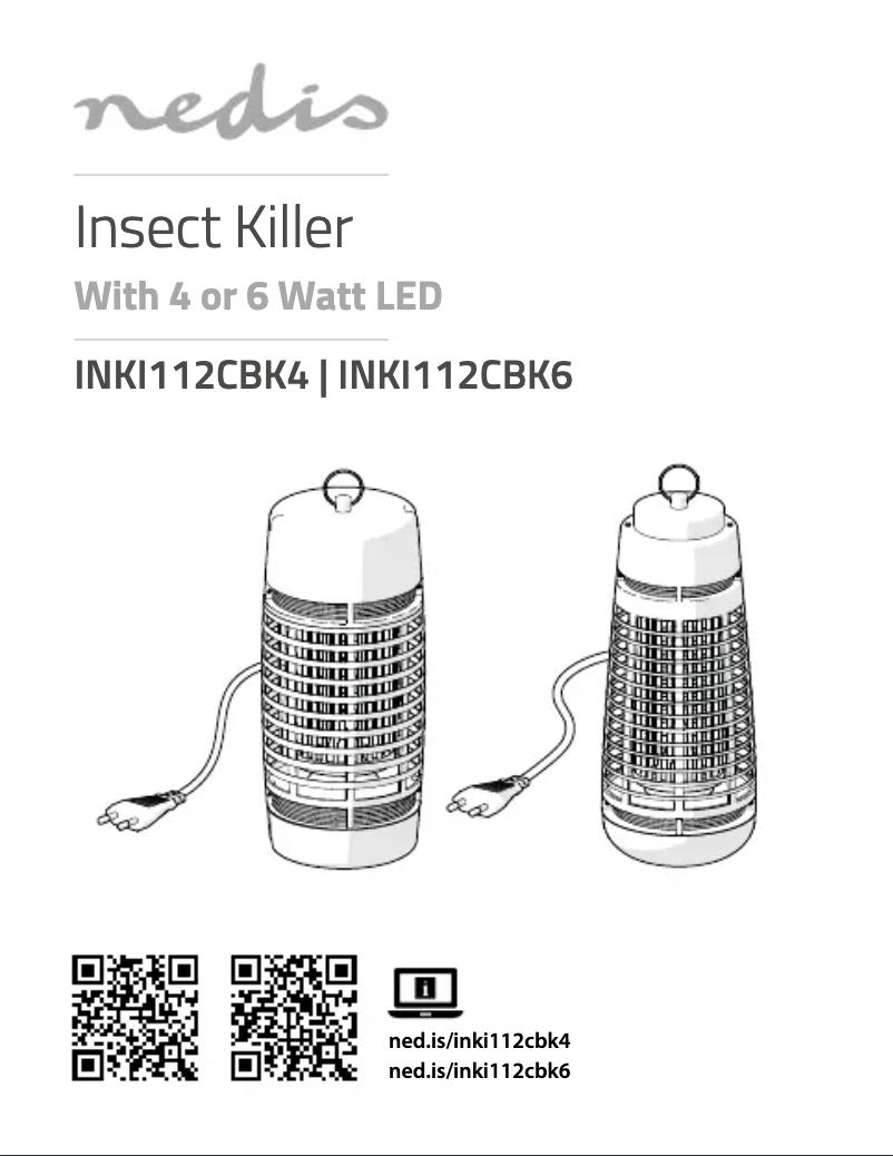 Image de la première page du manuel de l'appareil INKI112CBK4