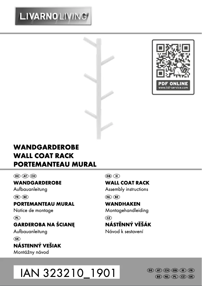 Image de la première page du manuel de l'appareil IAN 323210