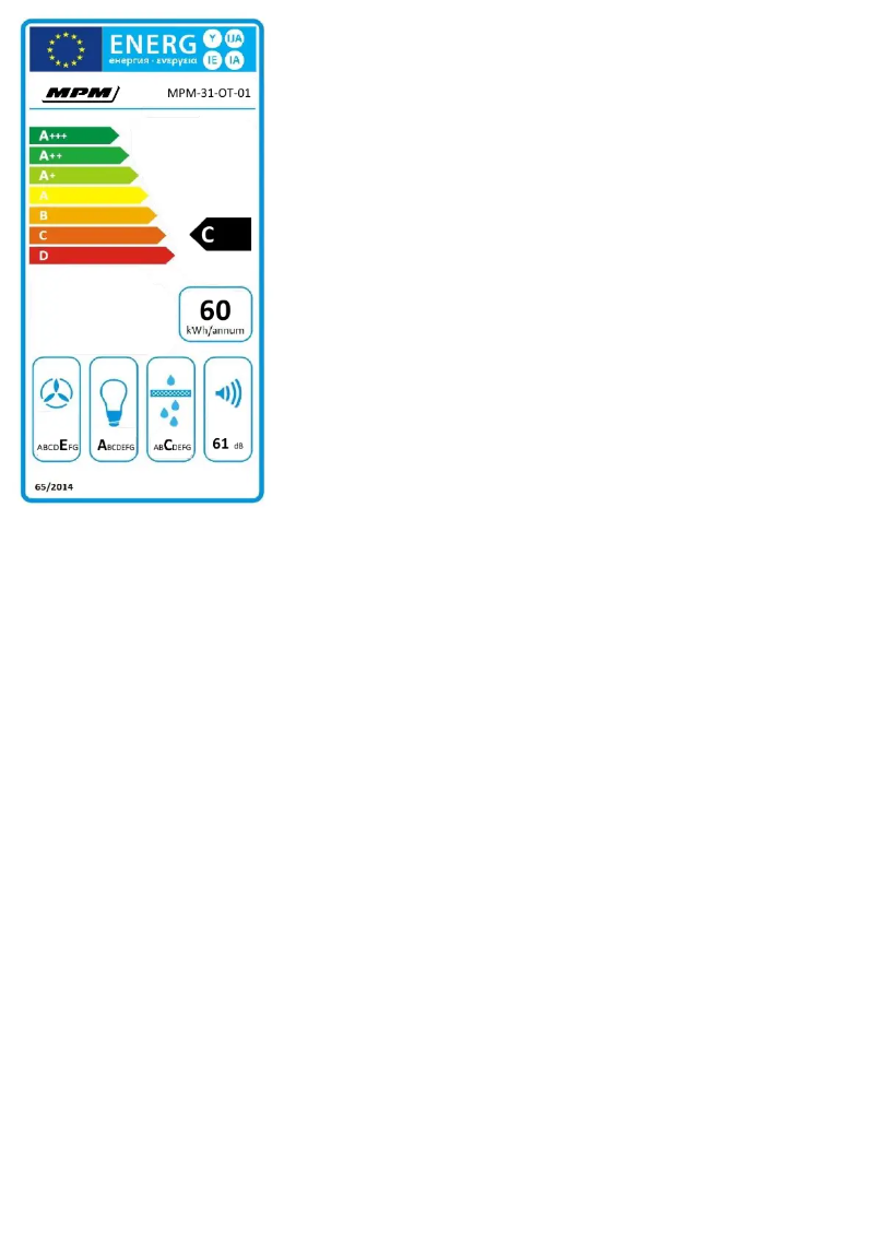 Page 1 de la notice Manuel utilisateur MPM MPM-31-OT-01