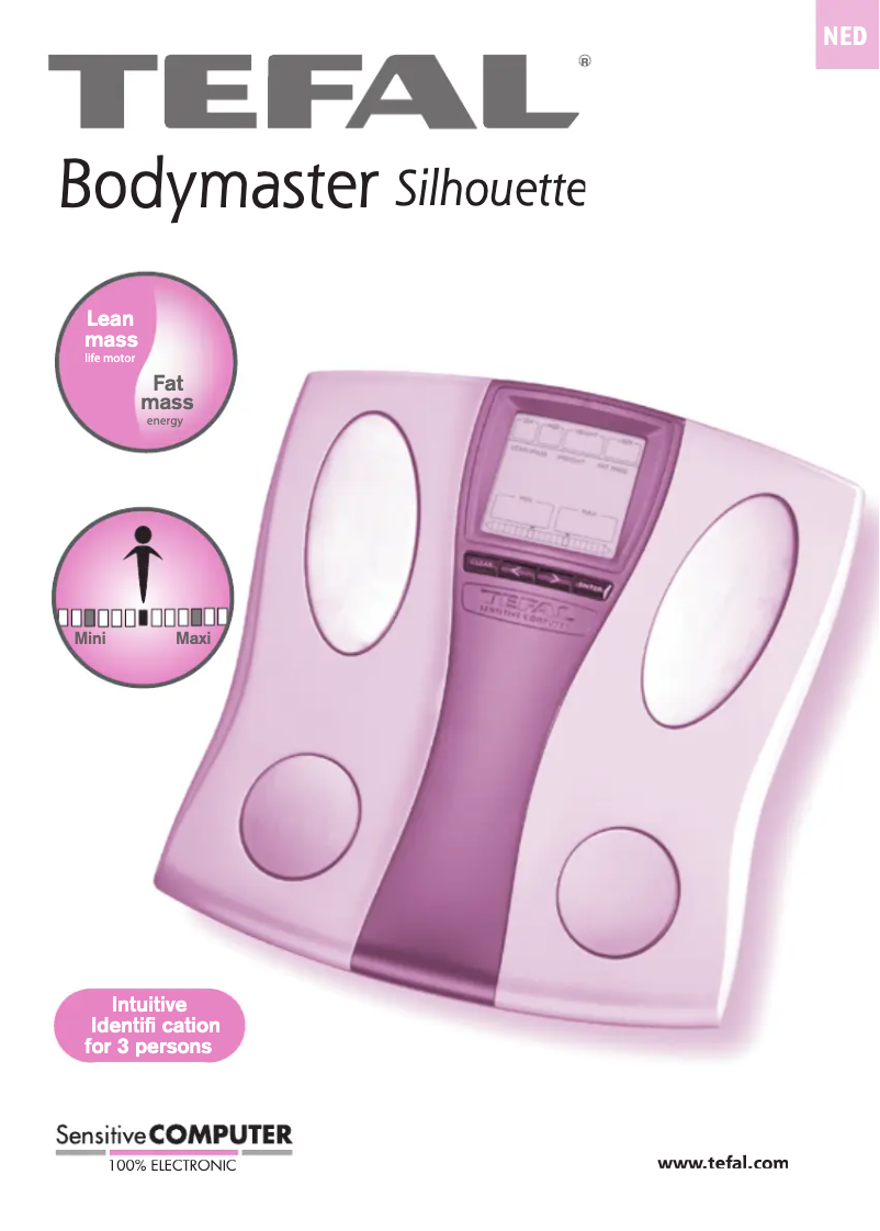 Image de la première page du manuel de l'appareil BM7020 Bodymaster Silhouette