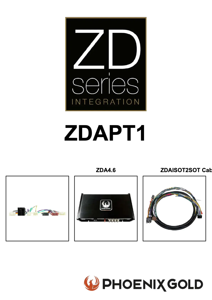 Page n°1 - Manuel utilisateur Phoenix Gold ZDAPT1