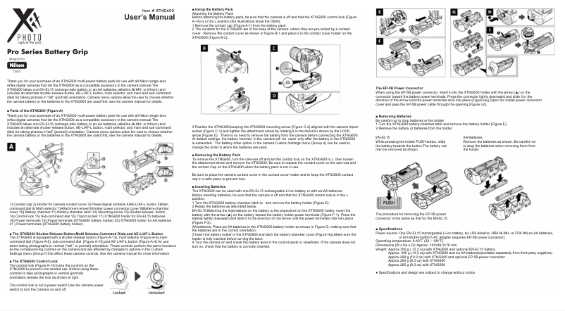 Página 1 del manual Manual de usuario Xit XTNG600