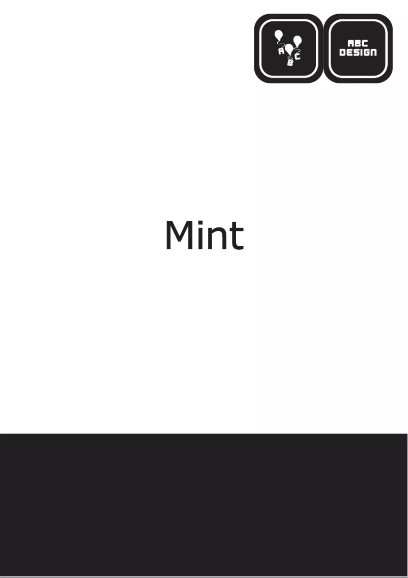 Page 1 de la notice Manuel utilisateur ABC Design Mint