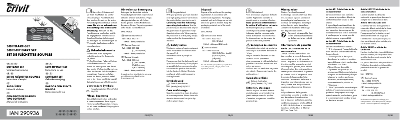 Imagen de la primera página del manual del dispositivo IAN 290936