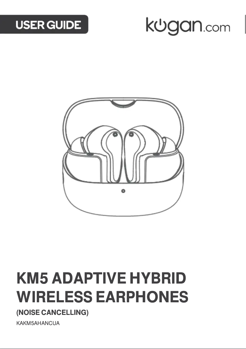 Image de la première page du manuel de l'appareil KAKM5AHANCUA