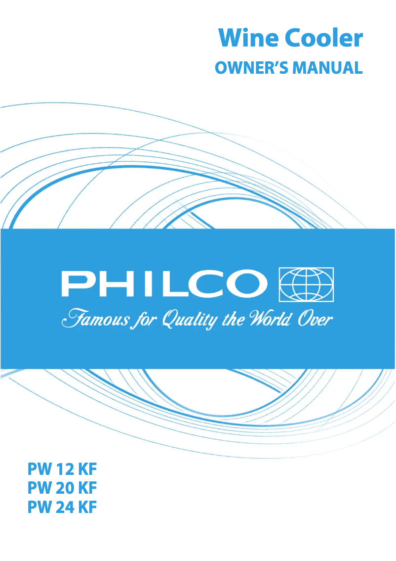 Página 1 del manual Manual de usuario Philco PW 20 KF