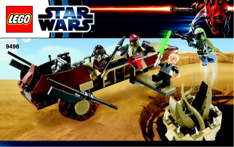 Page n°1 - Manuel utilisateur Lego Star Wars 9496
