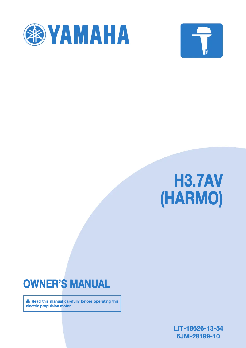 Page 1 de la notice Manuel utilisateur Yamaha HARMO (2023)