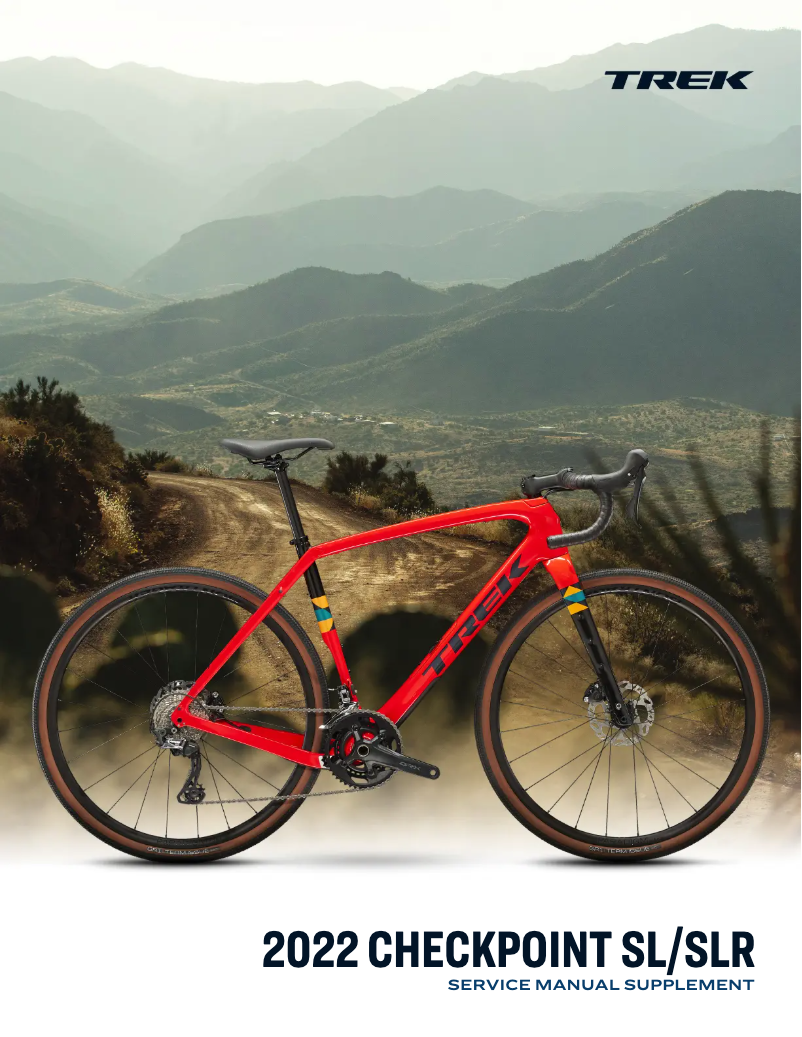 Page 1 de la notice Manuel utilisateur Trek Checkpoint SLR