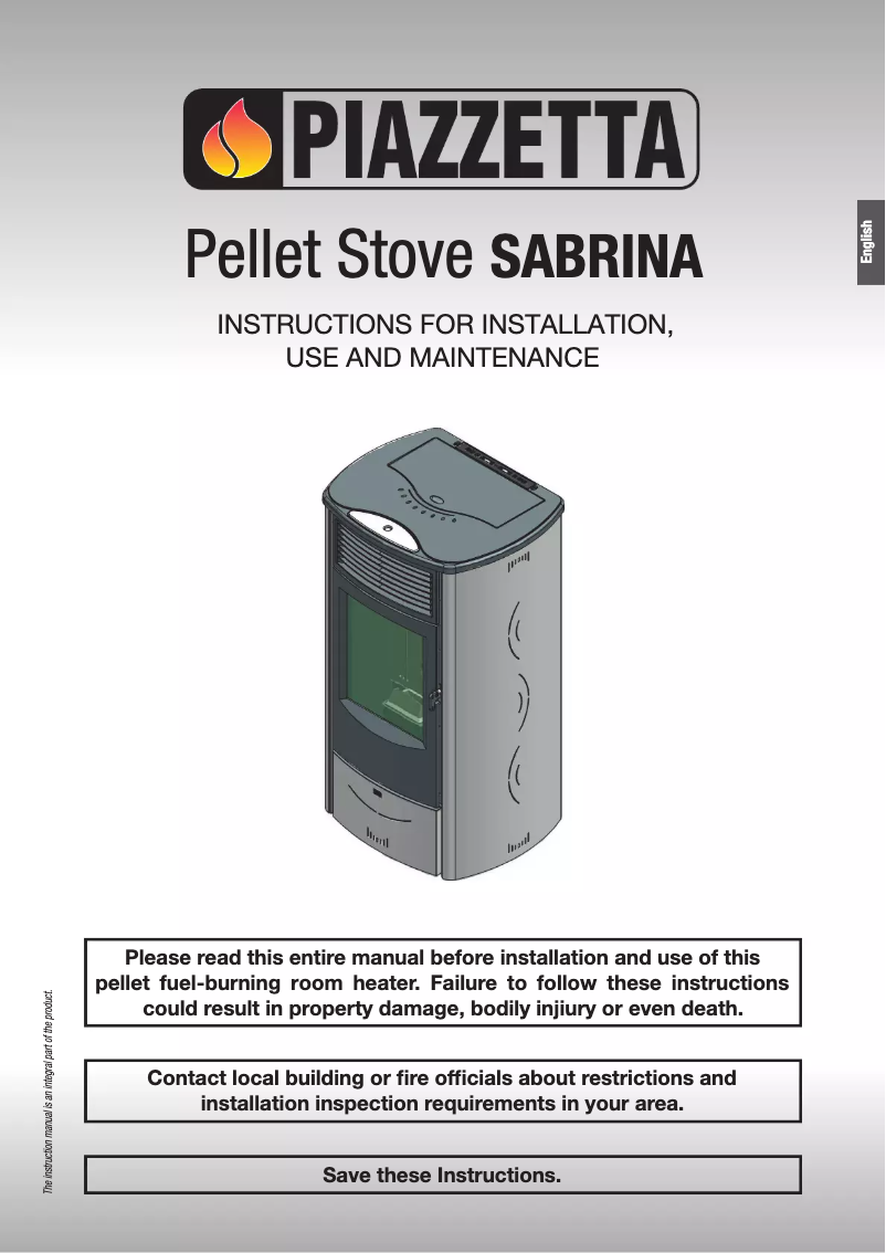 Page n°1 - Manuel utilisateur Piazzetta Sabrina